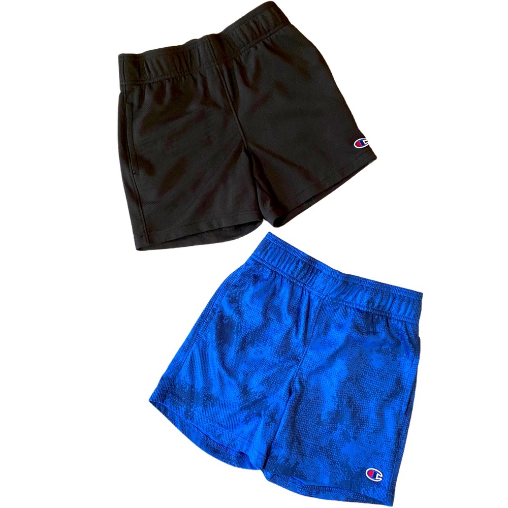 2 Pairs Champion Athletic Shorts Boys Size S 7/8